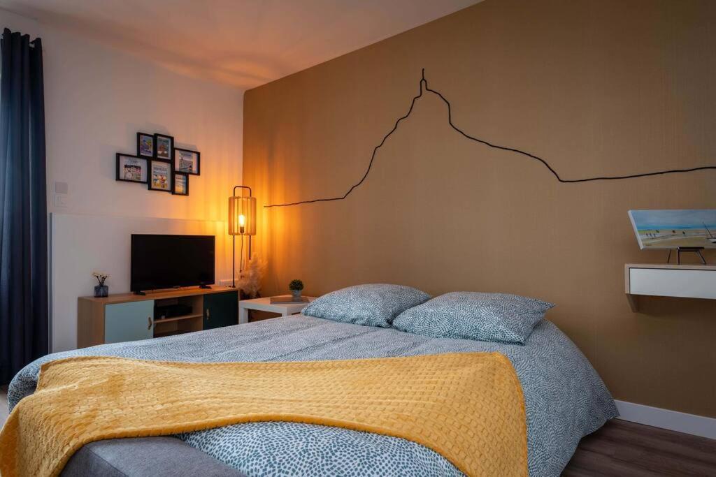 Gite De L'Abri-Cotier 14 Villa Pontorson Esterno foto